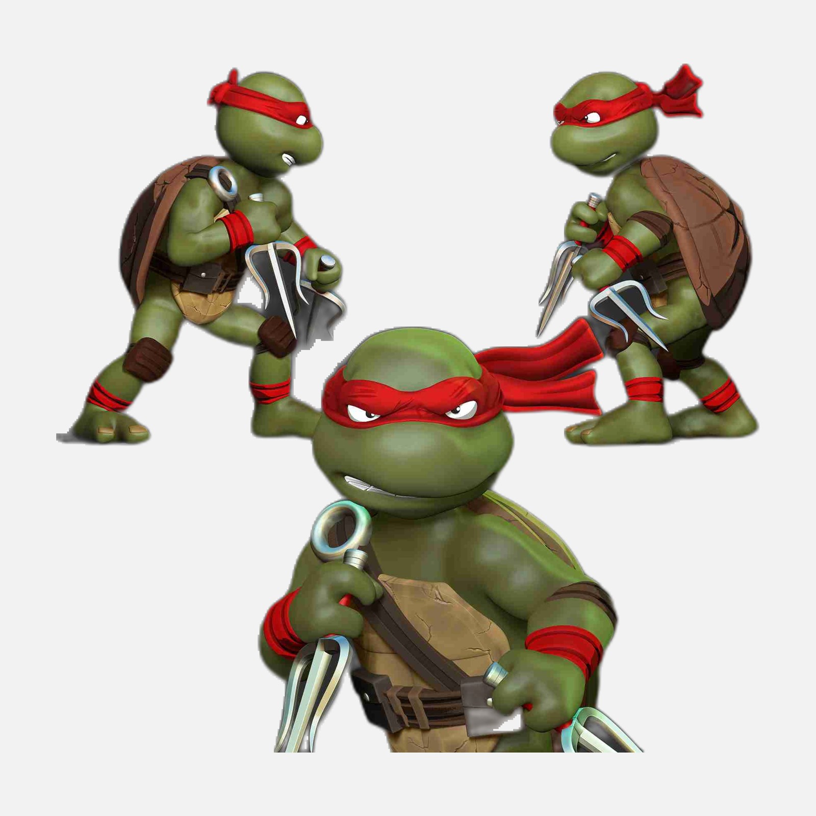 Raphael delle Tartarughe Ninja, figura da assemblare